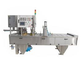 杯裝辣椒醬灌裝機(jī)Hot sauce filling machine,小身材大味道！